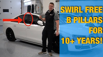 Make UGLY B Pillars look NEW AGAIN - B Pillar PPF Wrap Tutorial