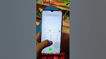 Vivo y21✅ frp bypass Code my chennal Modi technical Shop #shortsvideo #viralvideo