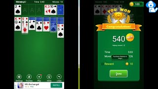 Solitaire Gameplay - Android Card Games screenshot 2