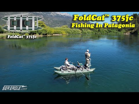 Sea Eagle 375fc FoldCat™ Inflatable 2-person Fishing Boat