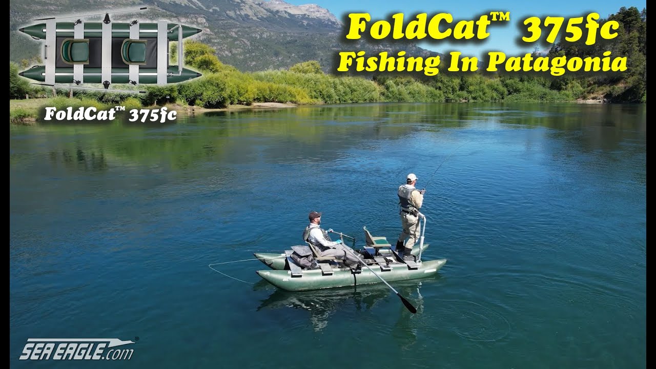 Sea Eagle® FoldCat™ 375fc Fishing In Patagonia With Pro-Angler