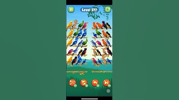 Color Bird Sort Puzzle Game Level 277 #shorts
