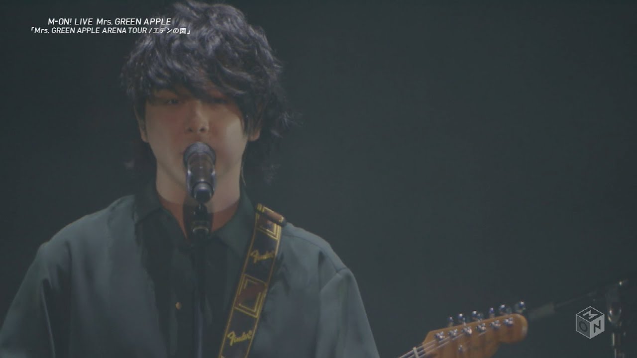 Mrs. GREEN APPLE Live - クダリ M-ON エデンの園 - YouTube