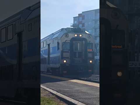 EXO 809 Deadhead Headed To Montréal On Line 11 Gare St Lambert Qc Exotrain Exo Railfans 