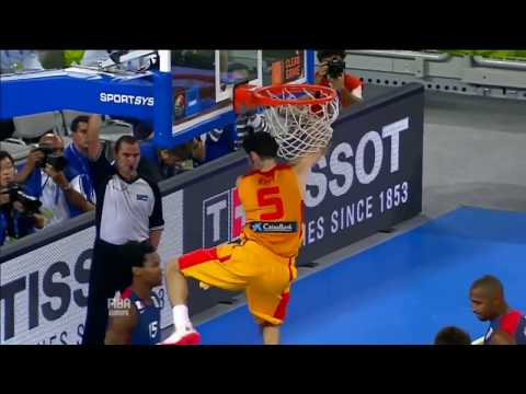 Rudy Fernandez Spain Dunk Bracket