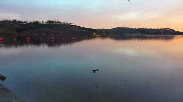 Piper Cub J3 first sunset flight of 2010 and CRASH !