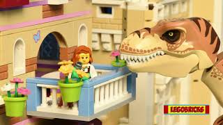 Lego Dinosaur Attack Stop motion story | ST019 | Lego creator | brick builder | Legobricks