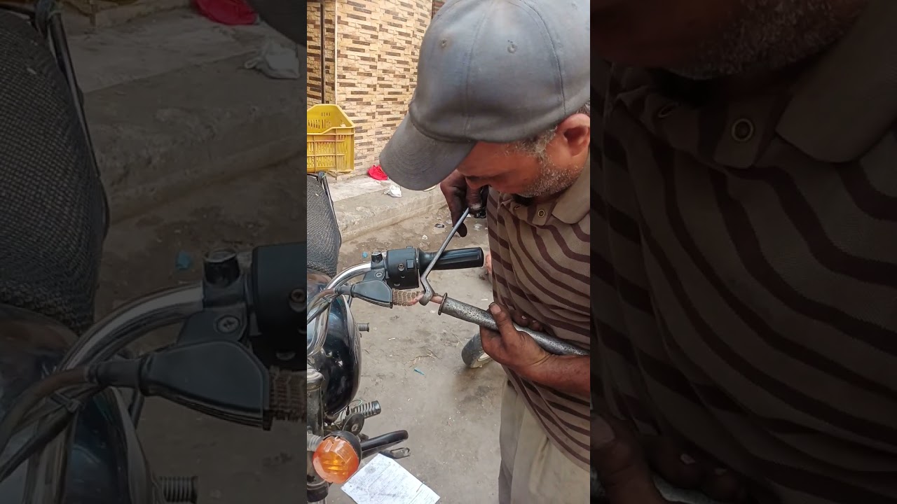 استعدال اي لاڤيه فى الموتوسيكل الصينى@ بدل ما تغيره