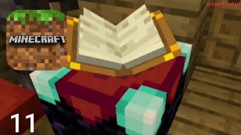 MINECRAFT: Pocket Edition - Gameplay Walkthrough Part 11 - Enchanting Items (iOS, Android)