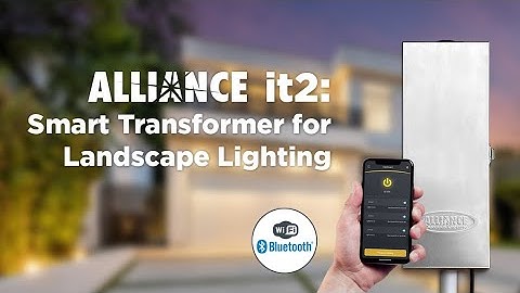 Alliance it2: Smart Transformer for Landscape Lighting