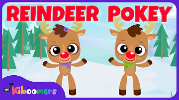 Reindeer Hokey Pokey Dance - The Kiboomers Preschool Songs for Christmas