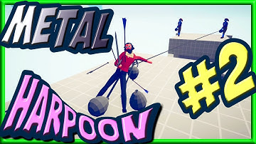 Metal🎈 & Harpoon #2 Metal Balloon Archer and Harpooner vs Every Faction- TABS Bug DLC +Mods Gameplay