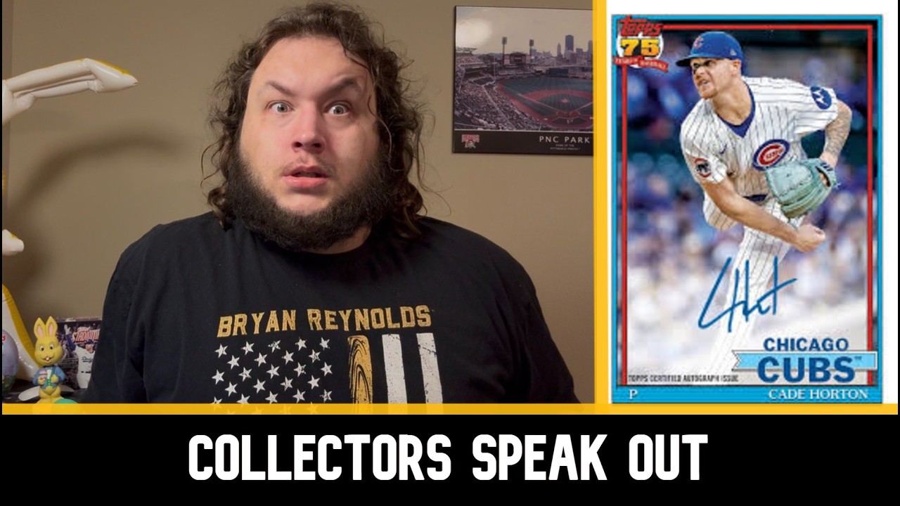 COLLECTORS ARE STARTING TO SPEAK OUT AGAINST TOPPS! THIS IS AWESOME…