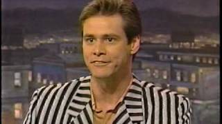 Video voorbeeld van "Jim Carrey interview (circa The Mask) - Part One of Two"