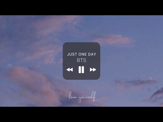 BTS - Just One Day || 1 hour class=