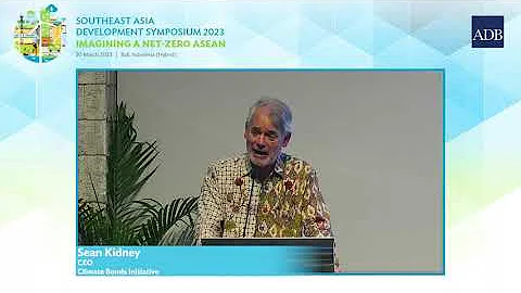 Sean Kidney | Featured Talk: Climate Finance Perspective | ADB SEADS 2023