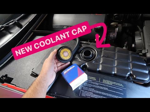 C5 corvette coolant reservoir cap replacement (oem part) - YouTube