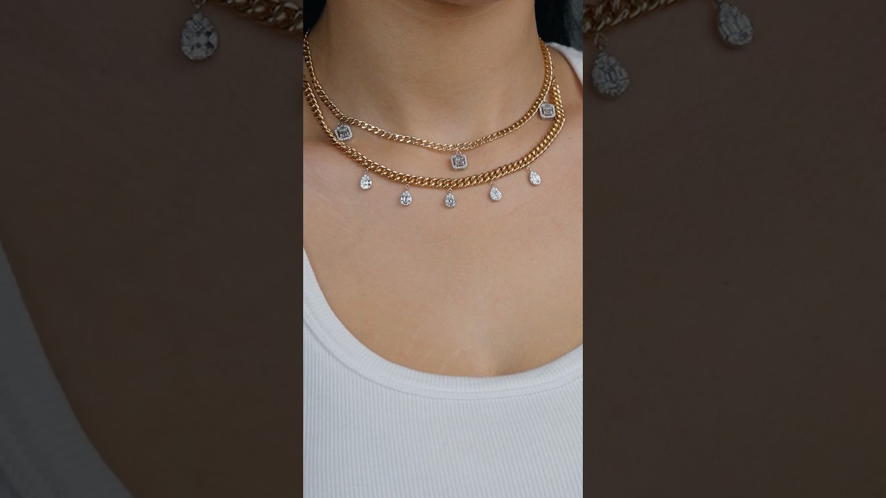 Diamond on diamond, double the luxury, double the beauty. 💎