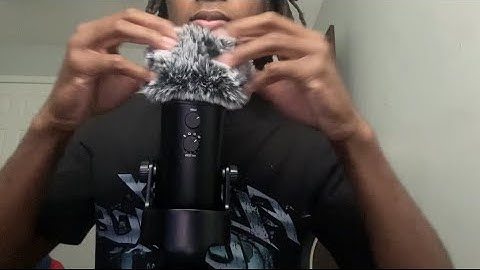 My First ASMR Video With Blue Yeti Mic Test (Fast And Aggressive)