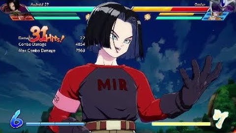 Android 17 and Bardock Synergy