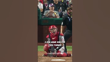 Trea Turner Helps put the Phillies Ahead With a 2 Run BOMB