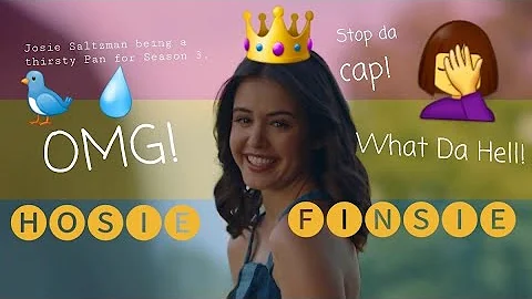 Josie Saltzman being thirsty Pan season 3
