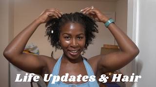 I had a baby, I'm almost 40, deleted Tiktok, started a new hair journey, and other updates