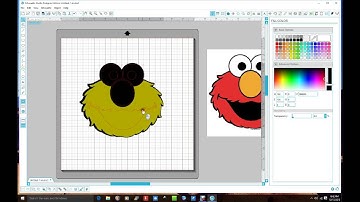 How to change a color of a google search Image In Silhouette Design Studio