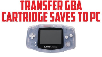 How to Transfer Your GBA Save From Cartridge to PC