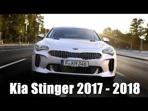 Обзор новой Kia Stinger 2017 - 2018 (характеристики, цена, разгон)