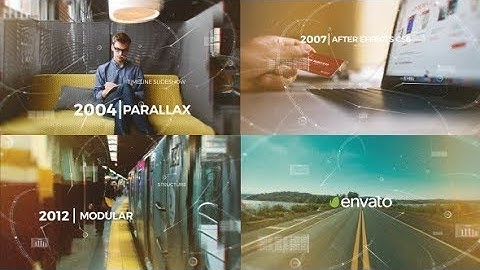 Parallax Timeline Slideshow– Free Download After Effects Templates