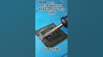 Relax While I Clean and Reball a PlayStation 3 FAT 90nm RSX GPU! 🔧✨ #PS3Repair #asmrvideo #PS3