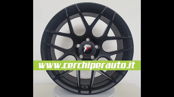 CERCHI IN LEGA JAPAN RACING JR18 - Black