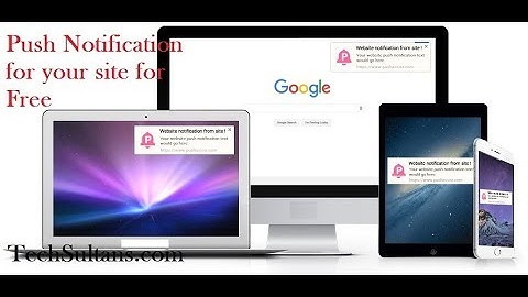 How to Add push notifications to website in Hindi