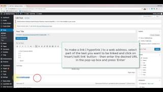 How To Edit A Post Using WordPress Visual Editor