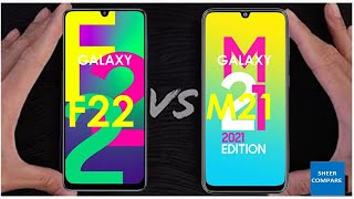 Galaxy F22 vs Galaxy M21 - f22 vs m21