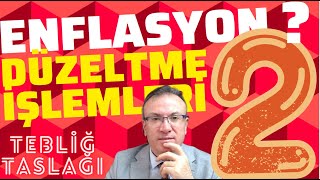 Enflasyon Düzeltme İşlemleri̇ 2.Bölüm Muhasebe Kaydi Hangi̇ Hesaplar İşleme Tabi̇
