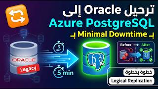 🔄 ترحيل Oracle إلى Azure PostgreSQL بـ Minimal Downtime