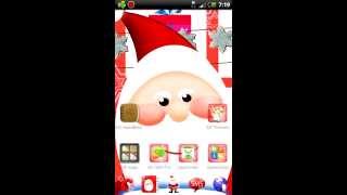 GO Launcher EX Santa Claus screenshot 1