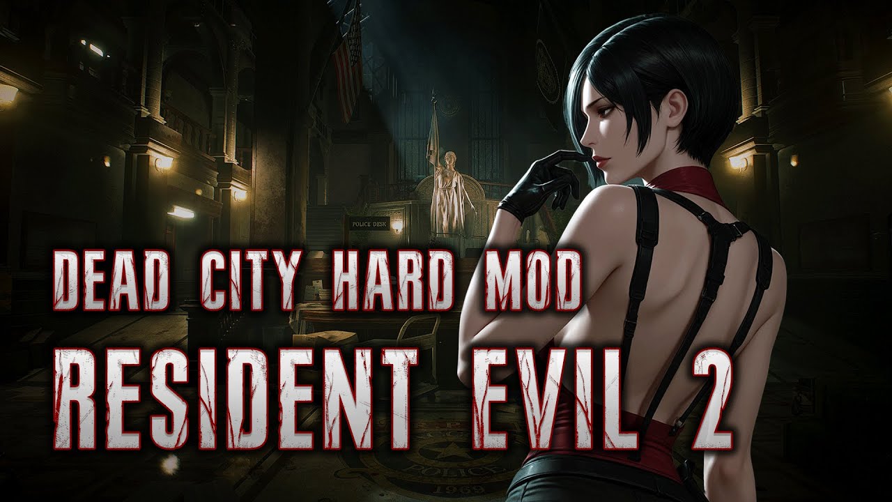 Resident Evil 2 DEAD CITY MOD Марафон Resident Evil Полностью