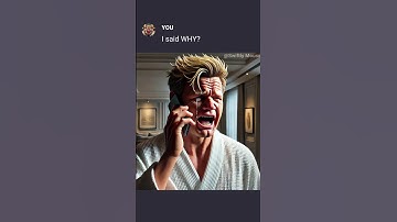 Gordon Swallows Shampoo 🛁(AI Edition) #ai  #aiart #chatgpt