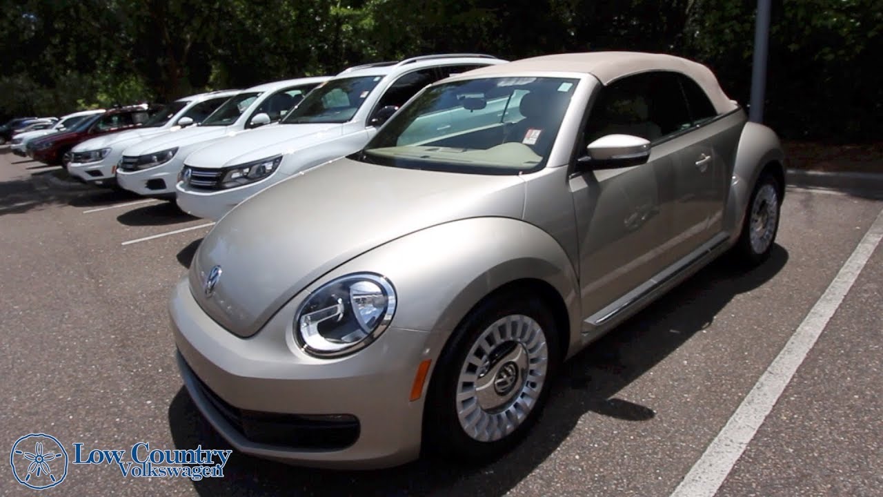 Here's a 2015 Volkswagen Beetle Convertible REVIEW & For Sale @ Low Country VW new cartoon network shows
