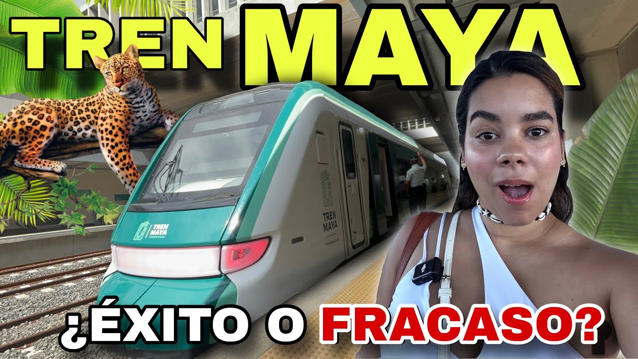 🚄Viaje en el TREN MAYA por PRIMERA VEZ 🐆ORGULLO NACIONAL|El TREN Más MODERNO de MÉXICO 🇲🇽
