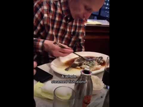 When White People Eat At A Chinese Restaurant