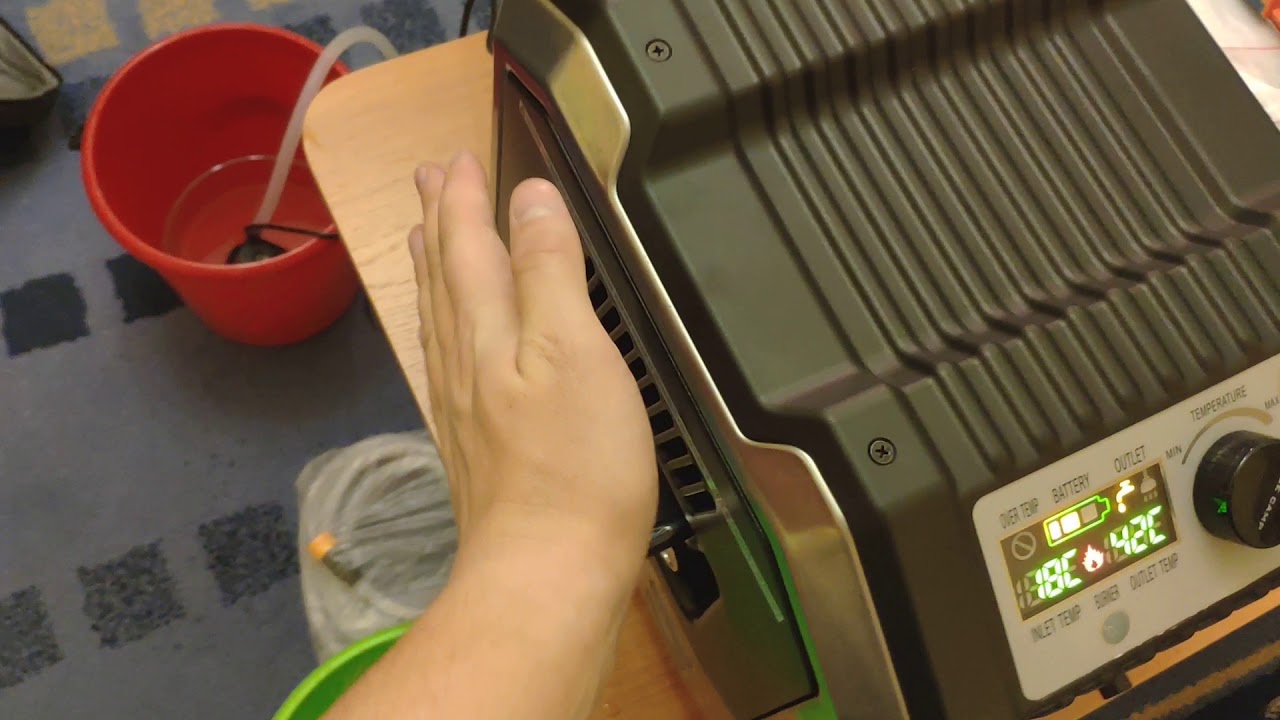 BASE CAMP BOSS XCW20 портативный водонагреватель YouTube