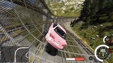 BeamNG Altitude Jumps