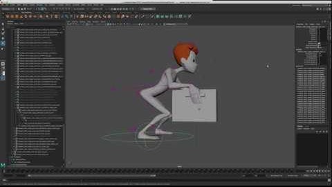 Animation Mentor - Maya Constraint Setup tutorial