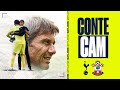 Conte's CRAZY touchline reactions | CONTE CAM | Spurs 4-1 Southampton