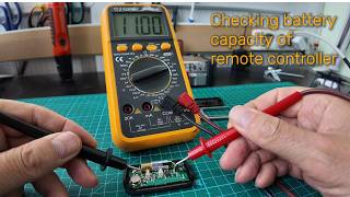 How to Check Remote Control Battery Capacity with a Multimeter