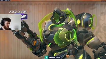 22K DMG! POTG! DAFRAN ORISA OVERWATCH 2 GAMEPLAY SEASON 16